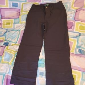 Black name brand dress pants
